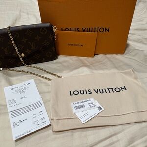 Louis Vuitton Brown Monogram Felice